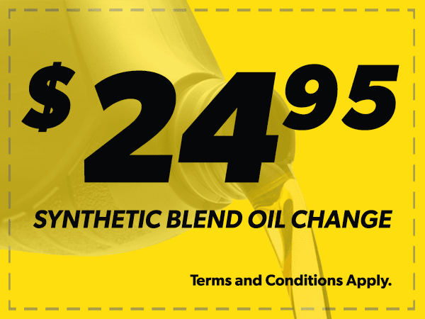 Oil Change - Synthetic Blend
