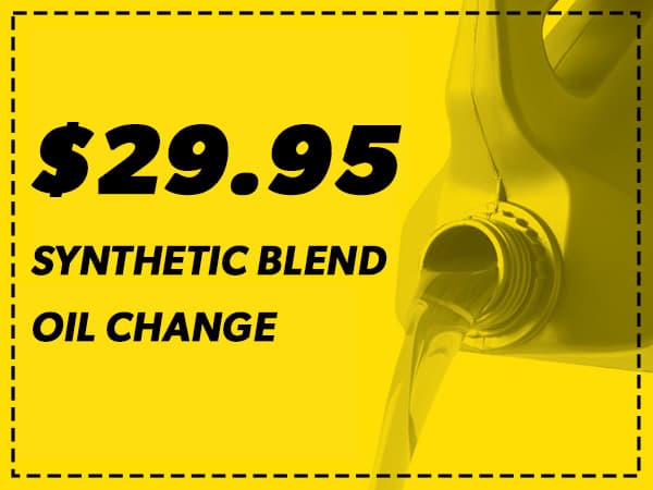 Oil Change - Synthetic Blend