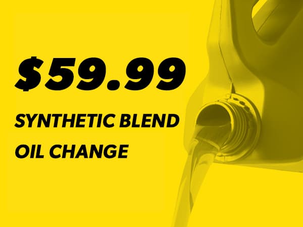 Synthetic Blend Oil Change