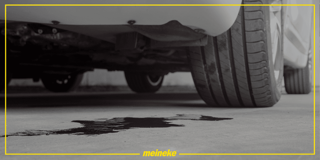 Image of an oil leak