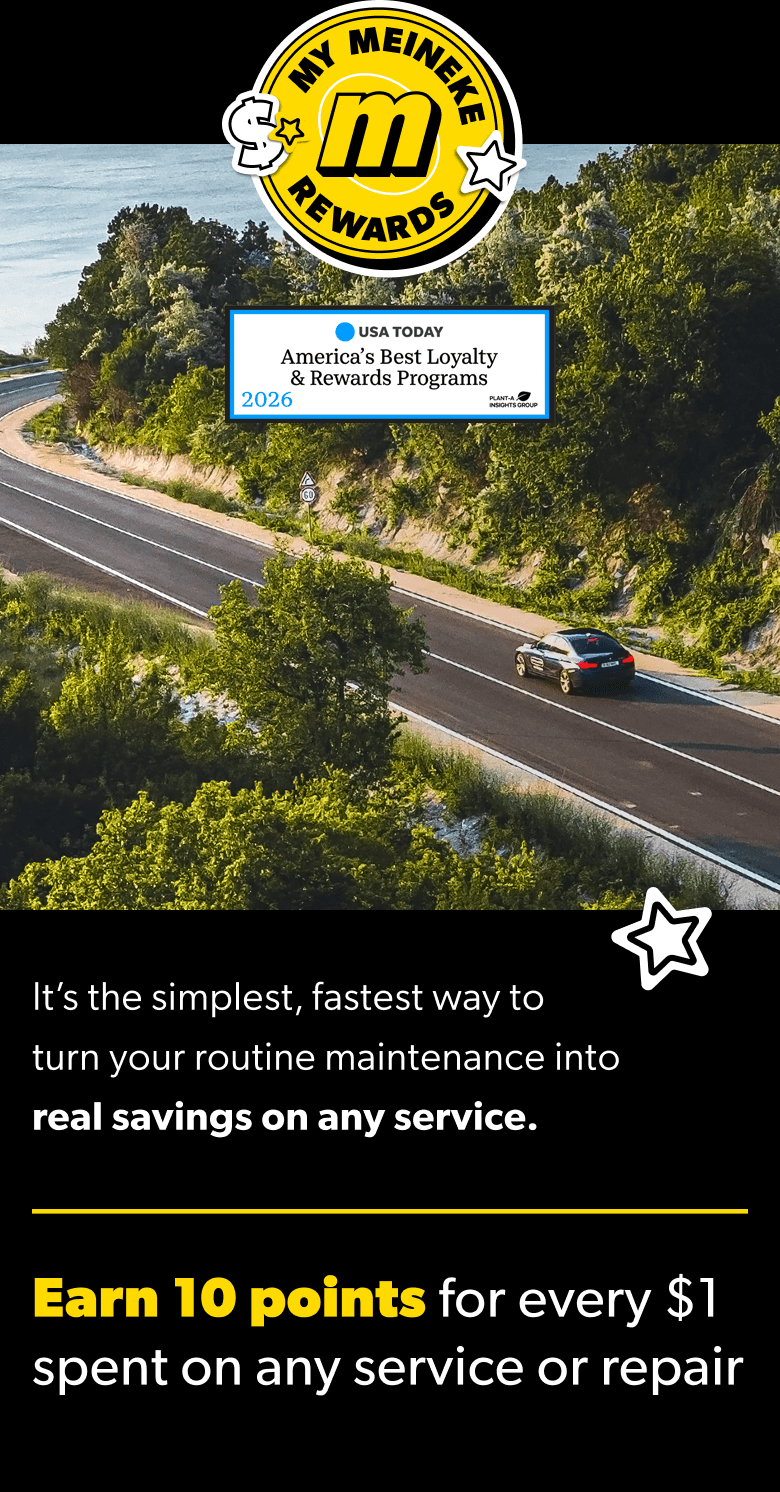It's the simplest, fastest way to turn your routine maintenance into real savings on any service. Earn 10 points for every $1 spent on any service or repair.